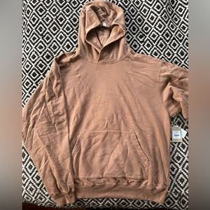 TKEES Core Hoodie in Nutmeg.  Size 4 (fits like a Men’s extra large.)
